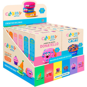 Massa Para Modelar Criativa Clayeez Creative Doces 38g (s)