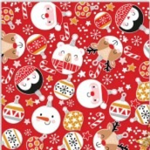 Gl Saq. P/ Pres. 58x89 Perola - 50un - 840 Enfeites De Natal - única