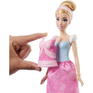 Boneca Disney Princesa Cinderela Fashio 2em1-121251-54380