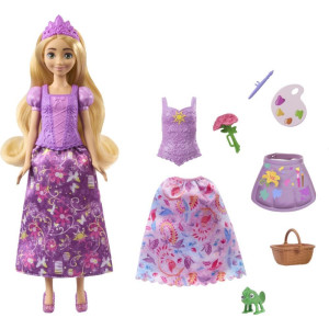 Boneca Disney Princesa Rapunzel Fashion 2em1