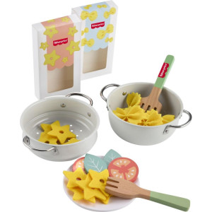 Fisher Price Wood Brincando Cozinhar Massas 31pc-121320-19074