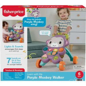 Fisher-price Infant Andador E Apoiador Macaco-121350-35621