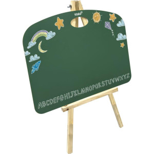 Lousa Infantil C/cavalete Alfabeto 45x57cm-123835-74320