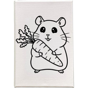 Tela Para Pintura Riscada Pets- Gabi Calazans 15x22cm(s)-123842-46629