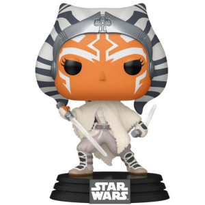 Boneco E Personagem Funko Pop Star W.ahsoka C/sabre De Luz-125174-46789