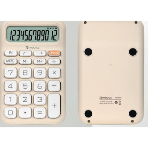Calculadora De Mesa 12 Dig. Bege Solar/bateria-125176-16546