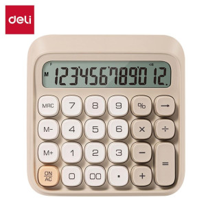 Calculadora De Mesa 12dig. Mecanico Caramelo-125116-85978