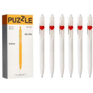 Caneta Gel Puzzle Retratil Ponta 0,5mm-125136-27582