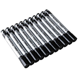 Pincel Quadro Branco Ponta Redonda 2,0mm Preto-125088-97017