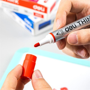 Pincel Quadro Branco Ponta Redonda 2,0mm Vermelho-125090-82040