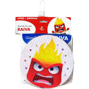 Livro Para Banho Quando Fico C/raiva C/esponja 14x14cm-124832-81528