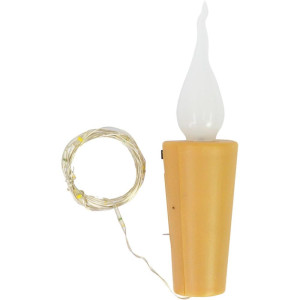 Artigo Para Decoracao Natal Pisca Rolha Vela 10l