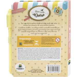 Diario Meu Lindo Diario 13x15,5cm 52p-123847-63711