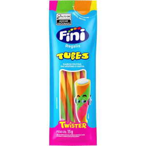 Doce Tubes Twister 15g.