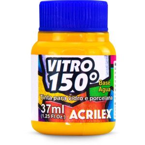 Tinta Vitral Vitro 150 37ml Amarelo Ouro