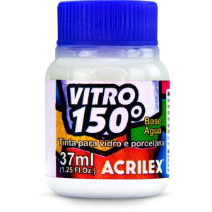 Tinta Vitral Vitro 150 37ml Branco