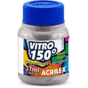 Tinta Vitral Vitro 150 37ml Prata