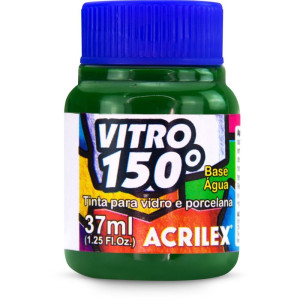 Tinta Vitral Vitro 150 37ml Verde Folha