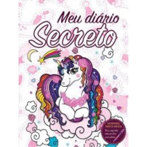 Diario Unicornio C/caneta 18x26cm 64p