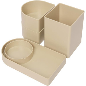 Acessorio Para Mesa Organizador Compact Areia 4 Pecas-125910-33404