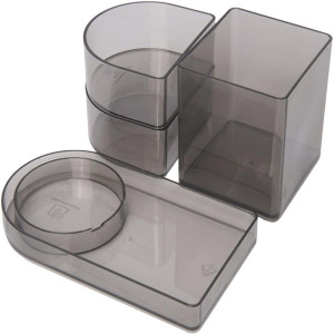 Acessorio Para Mesa Organizador Compact Fume 4 Pecas-125908-60687