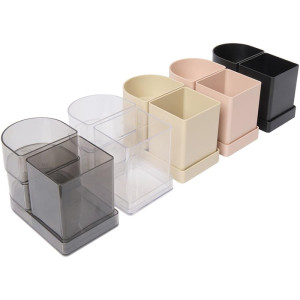 Acessorio Para Mesa Organizador Compact Preto 4 Pecas-125907-30048
