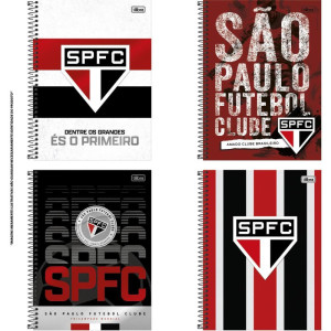 Caderno 01x1 Capa Dura Sao Paulo 80fls-124916-59975