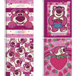 Caderno 10x1 Capa Dura Lotso 160fls