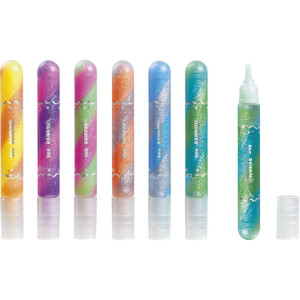 Cola Com Glitter Tubo 10ml 6 Cores