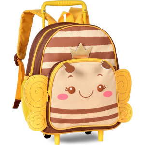 Mochila Infantil Com Rodinha Clio Pets Petit Menina 33cm(s)