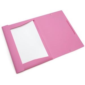 Pasta Aba Elastica Plastica A4 Cereja-124584-19183