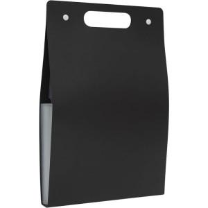 Pasta Sanfonada Plastica A4 12 Divisoes Vertcal Preta-124585-20221