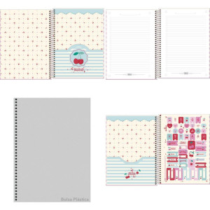 Caderno 10x1 Capa Dura Amarena 160fls-124932-67238