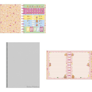 Caderno 10x1 Capa Dura Capyclub 160fls 90g Tilidisco-124943-36833