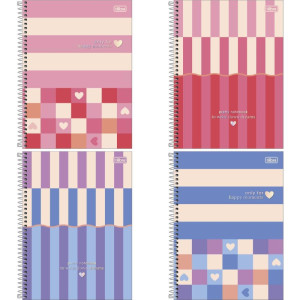 Caderno 10x1 Capa Dura Melrose 160fls