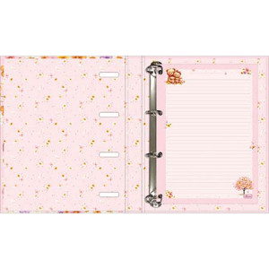 Fichario Cartonado Love Bears 48fls C/elastico-124929-33387