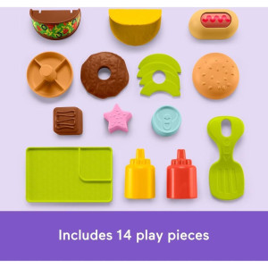 Fisher-price Aprender Brincar Carro De Snacks 4 Em 1-121345-87370