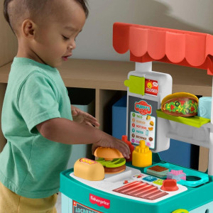 Fisher-price Aprender Brincar Carro De Snacks 4 Em 1-121345-91311