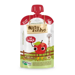 Papinha Organica Maca - Natuzinho