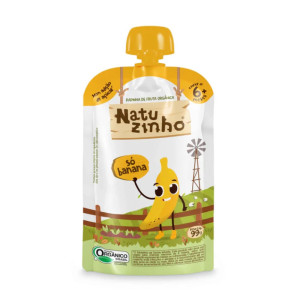 Papinha De Fruta Orgânica Banana