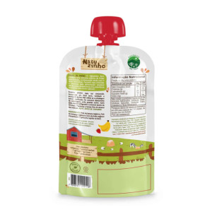 Papinha De Fruta Orgânica Morango E Banana-32044-385-28645