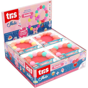 Borracha Decorada Pulseira Beads 3 Modelos-125846-89160