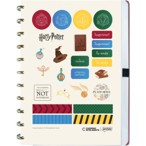 Caderno Inteligente Grande Harry Potter Quadribol 80fls-124963-73982