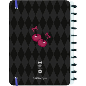 Caderno Inteligente Grande Kuromi 80fls-124966-48658