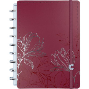 Caderno Inteligente Medio Bruna Tavares Cherry 80fls