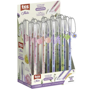 Caneta Gel Tris Amuleto Apagavel 0.7mm 5modelos-125839-80503