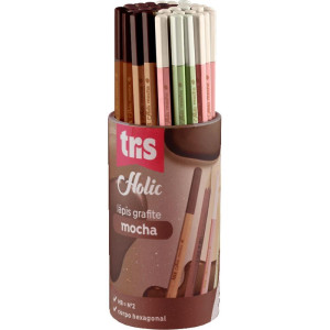 Lapis Preto Sextavado Tris Mocha 4 Modelos-125851-19572