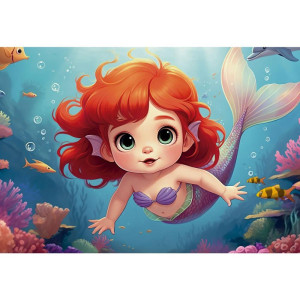 Quebra-cabeca Cartonado Sereias 3 Em 1 12,20 E 30pecas-125208-99132