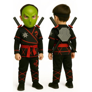 Fantasia Acessorio Ninja Combate 2espadas/mascara-124976-57344