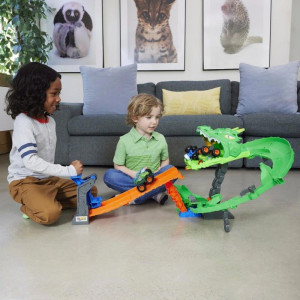 Hot Wheels Monster Trucks Destruicao Do Dragao-121413-32286
